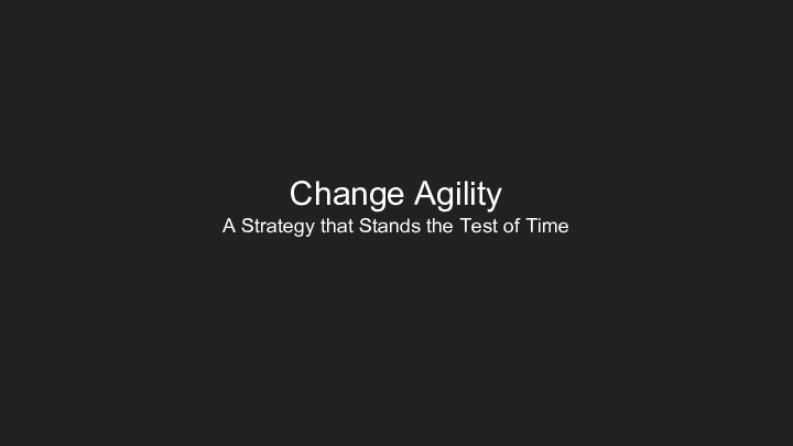 Whiteboard Consulting and Humane Consulting Presentation Slides: Change Agility thumbnail